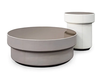 Кофейный столик круглой формы из зеркального стекла FORMITALIA Coil фабрика FORMITALIA из Италии