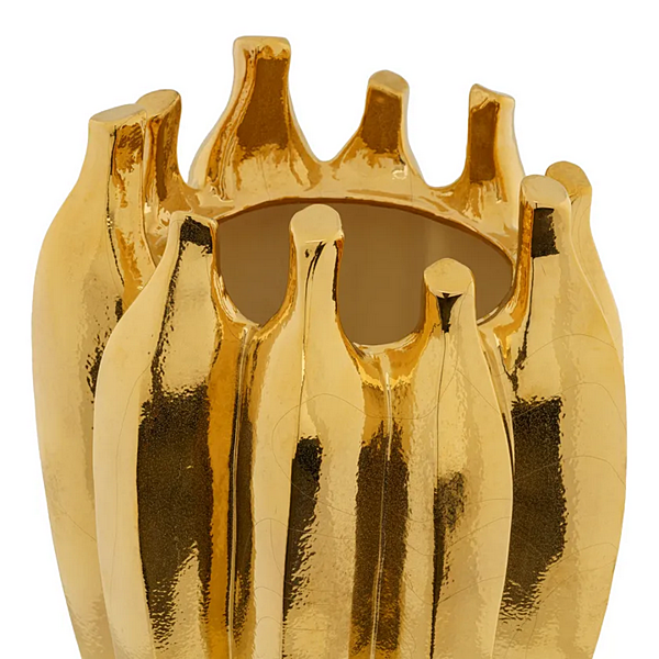 Керамическая ваза с рельефом Thorn MARIONI фабрика MARIONI из Италии. Фото №3