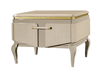 Прикроватная тумбочка из дерева с ящиками AR INTERIORS Victor V86 фабрика AR Interiors из Италии