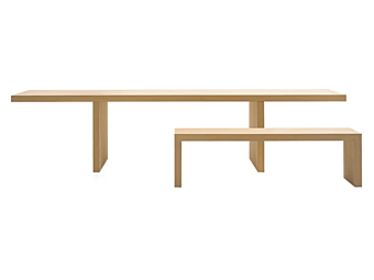 Деревянный стол Millenium Hope Cappellini MH_2R фабрика Cappellini из Италии