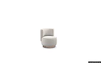 Кресло MINOTTI Yves Round Кресло MINOTTI Yves Round фабрика Minotti из Италии