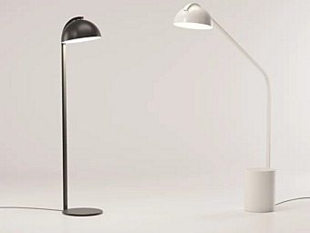 Светодиодный алюминиевый торшер полусфера KETTAL KS5700100 фабрика KETTAL из Италии