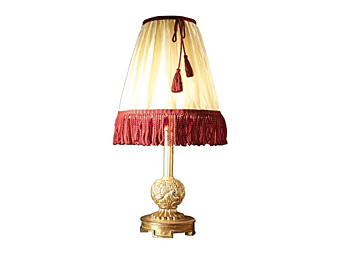 Настольная лампа из ткани A.R.ARREDAMENTI SRL Royal L.72 + P.21 фабрика A.R.ARREDAMENTI SRL из Италии
