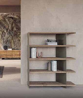 Стеллаж из древесины и метала NATURE DESIGN Graft Metal фабрика NATURE DESIGN  (FRANCO MARIO) из Италии