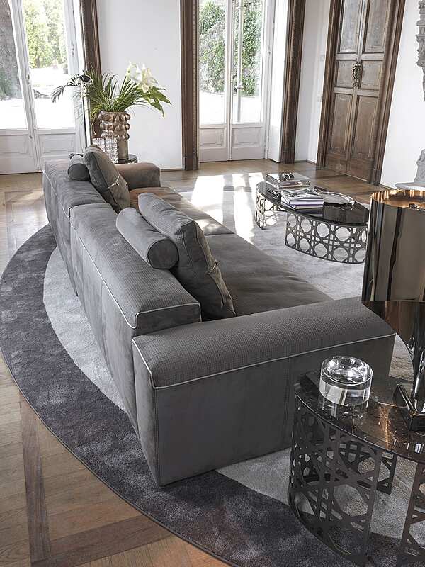 Диван VITTORIA FRIGERIO Sforza VF10508+VF10520DX фабрика VITTORIA FRIGERIO из Италии. Фото №4