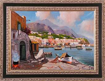 Картина Italy art. AG23 VALU На берегу