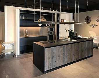 Кухня Isola Xila con colonne Hide