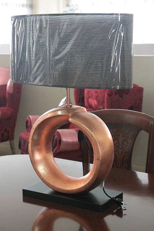 Лампа настольная BONDIA 02561 BRONZE фабрика BONDIA CERAMICAS из Италии. Фото №1