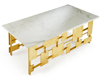 Прямоугольный кофейный стол из мрамора MARIONI RAYMOND 02716G фабрика MARIONI из Италии