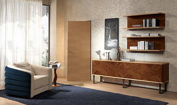 Деревянная настенная полка Desyo CARPANELLI LB40 фабрика CARPANELLI из Италии. Фото №2