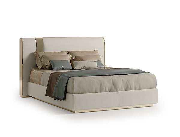 Двуспальная кровать с обитой спинкой BIZZOTTO ITALIA Ginko 490 A фабрика Bizzotto Italia из Италии. Фото №2