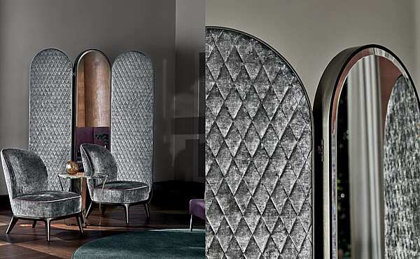 Тканевая перегородка OPERA CONTEMPORARY  Mascha 41090/R фабрика OPERA CONTEMPORARY из Италии. Фото №6