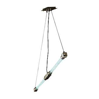 Матовая золотая латунная люстра с граненым кристаллом ручной работы  SIGMA L2  7241 фабрика SIGMA L2 из Италии