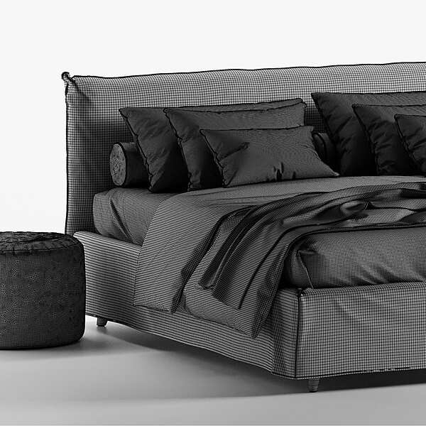 Кровать TWILS Edo 14D09567N фабрика TWILS (VENETA CUSCINI) из Италии. Фото №7