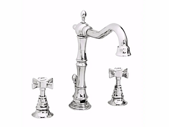 Смеситель для раковины с тремя отверстиями из латуни Gentry Home  Ascot фабрика Gentry Home из Италии