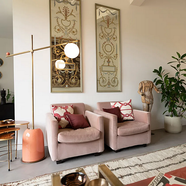 Настольная лампа для чтения из металла MARIONI Pins Reading Floor Lamp 02983 фабрика MARIONI из Италии. Фото №3