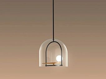 Подвесная лампа из blown glass с LED Artemide Yanzi 1103010A фабрика Artemide из Италии