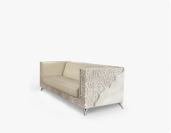 Диван на три места с мягкой спинкой из ткани BIZZOTTO ITALIA Rebecca 694B фабрика Bizzotto Italia из Италии. Фото №1