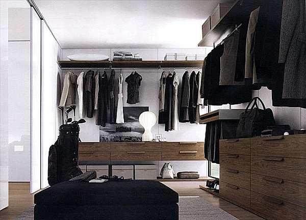 Гардеробная JESSE SPA Walk-in-closet-5 Plurimo sistema armadi