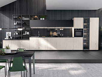 Кухня из материала LUBE CUCINE коллекции Oltre Design 01 фабрика LUBE CUCINE из Италии