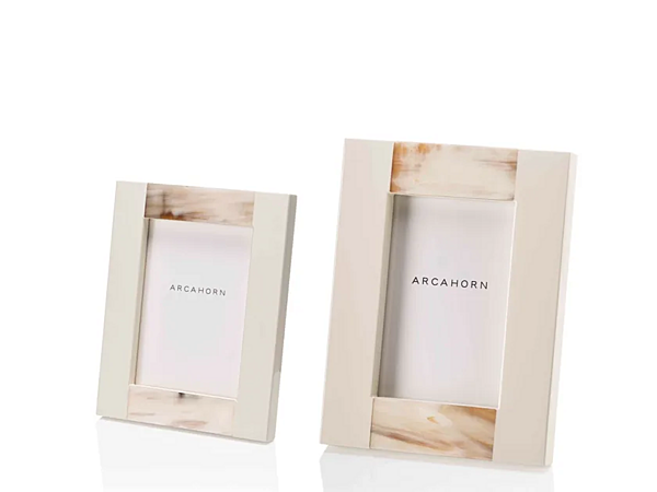 Рамка из лакированного дерева и рога ARCAHORN Medea 5314C,5315C, 5314S, 5315S  фабрика ARCAHORN из Италии. Фото №1