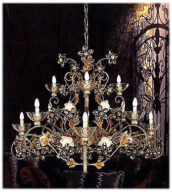 Люстра MECHINI L291/12 фабрика MECHINI из Италии