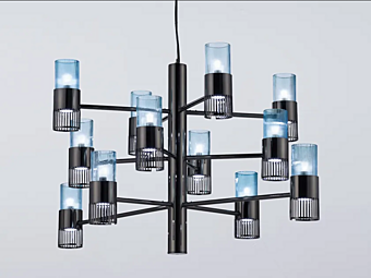 LED люстра из стекла коллекции Planets L12 от Euroluce Lampadari LED люстра из стекла коллекции Planets L12 от Euroluce Lampadari фабрика EUROLUCE LAMPADARi из Италии