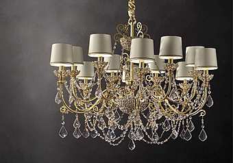 Люстра MASIERO (EMME PI LIGHT) LUXURY Gold Imperial / 12