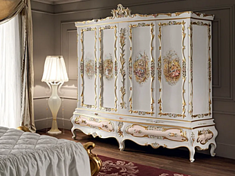 Шкаф с дверьми и ящиками из дерева MODENESE GASTONE 11201 фабрика MODENESE GASTONE из Италии