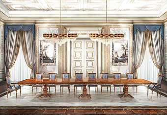Стол ANGELO CAPPELLINI TIMELESS Barocci 30202/R60 Стол ANGELO CAPPELLINI TIMELESS Barocci 30202/R60 фабрика ANGELO CAPPELLINI из Италии