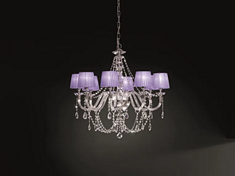 Люстра с кристаллами Сваровски Arcobaleno L8 Euroluce Lampadari Люстра с кристаллами Сваровски Arcobaleno L8 Euroluce Lampadari фабрика EUROLUCE LAMPADARi из Италии