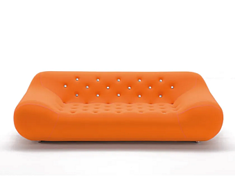 Диван с обитой спинкой из ткани GIOVANNETTI Star фабрика GIOVANNETTI из Италии