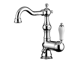 Смеситель для раковины с одним рычагом из нержавеющей стали Gaia Mobili Phoenix фабрика GAIA из Италии