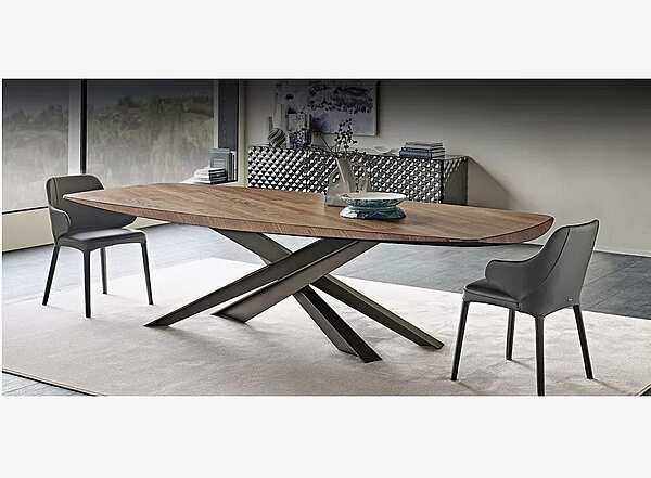 Обеденный Стол CATTELAN ITALIA Renato Guerra LANCER Wood фабрика CATTELAN ITALIA из Италии. Фото №4
