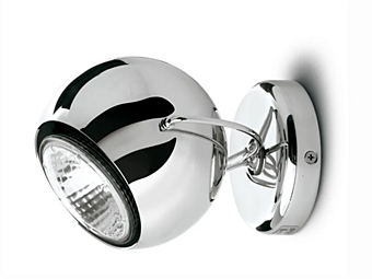 Регулируемый светильник из стали Fabbian  Beluga фабрика Fabbian из Италии