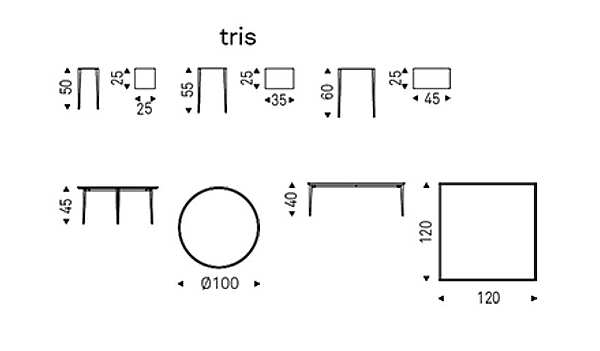 Стол журнальный CATTELAN ITALIA Giorgio Cattelan SPILLO фабрика CATTELAN ITALIA из Италии. Фото №10