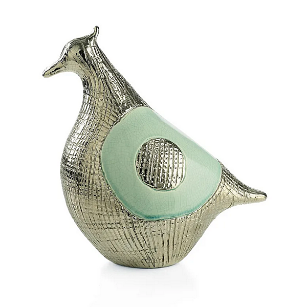 Керамическая скульптура птицы POP MARIONI 00097 фабрика MARIONI из Италии. Фото №2