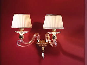 Настенный светильник с кристаллами Сваровски Sirio A2 Euroluce Lampadari фабрика EUROLUCE LAMPADARi из Италии