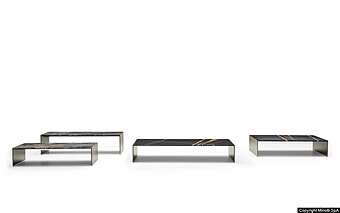 Журнальный стол MINOTTI Linha фабрика Minotti из Италии