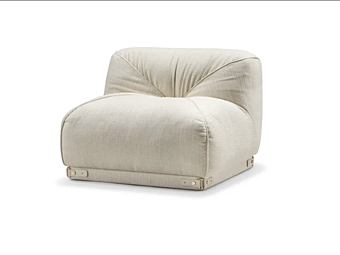 Кресло с обивкой из ткани и подлокотниками GHIDINI1961 594468 LB203XX106 фабрика GHIDINI1961 из Италии