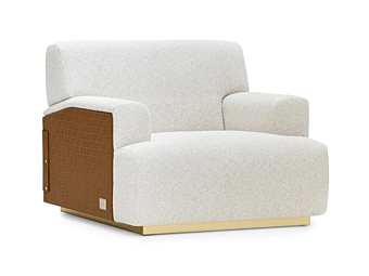 Кресло с обивкой из ткани FORMITALIA Bourbon фабрика FORMITALIA из Италии