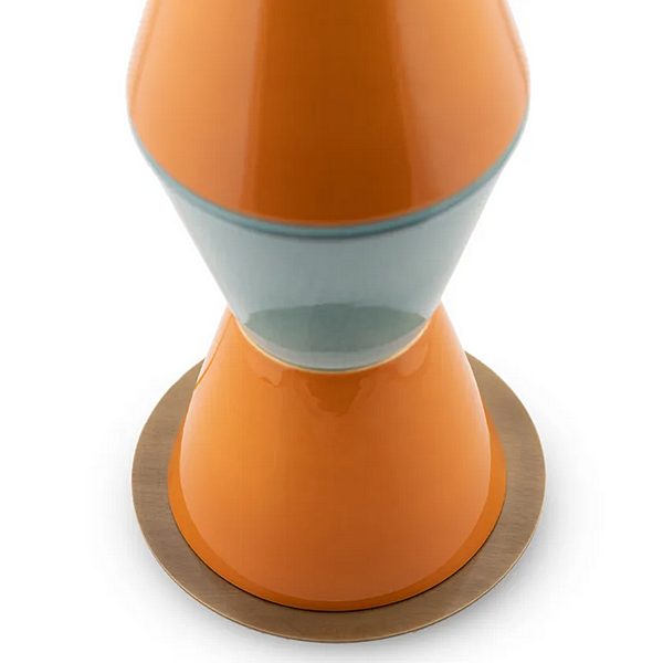 Светильник настольный из керамики с LED подсветкой PALM большого размера MARIONI 02966G фабрика MARIONI из Италии. Фото №4