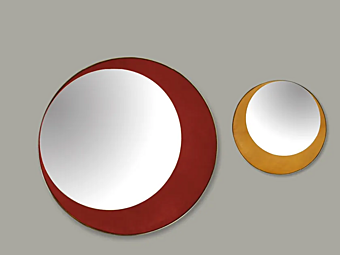 Круглое настенное зеркало Eclipse из стекла Borzalino EC40, EC55, EC75, EC110 Круглое настенное зеркало Eclipse из стекла Borzalino EC40, EC55, EC75, EC110 фабрика Borzalino из Италии