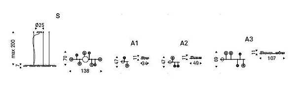 Бра CATTELAN ITALIA STC Studio CIRCUIT  фабрика CATTELAN ITALIA из Италии. Фото №6