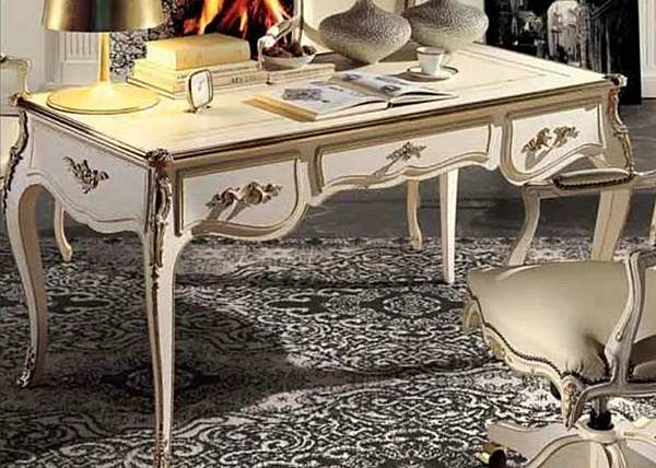 Письменный стол ANGELO CAPPELLINI  DININGS & OFFICES Borromini 9660/18P фабрика ANGELO CAPPELLINI из Италии. Фото №2