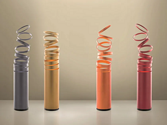 Настольная лампа из алюминия с LED подсветкой Artemide Decompose Light DOI4600C80 фабрика Artemide из Италии