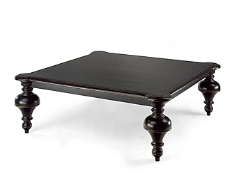 Кофейный стол из массива дерева квадратной формы MARIONI Tower 01985 фабрика MARIONI из Италии