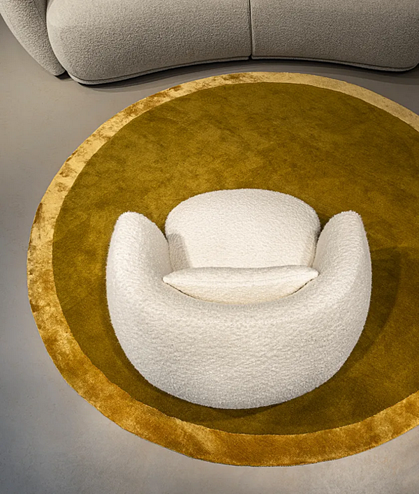 Кресло с обивкой из ткани и подлокотниками MOROSO Pacific 001 фабрика Moroso из Италии. Фото №5