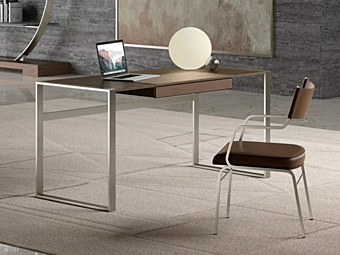 Прямоугольный офисный стол из дуба с ящиками F.lli ORSENIGO фабрика ORSENIGO из Италии