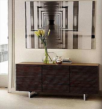 Комод Riga credenza 3 ante (base in metallo)